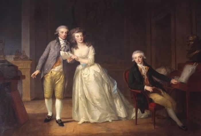 Familieportret gezin Prins  Willem V